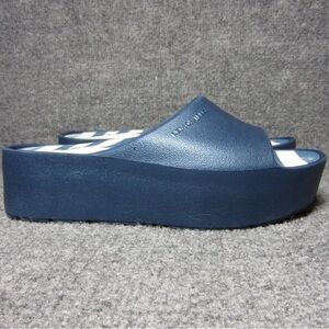 Lemon Jelly Sunny Sandals EU 39 US 9 Blue Platform Slides